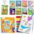 D-FantiX 24 Pack Paint with Water Coloring Books for Kids Ages 4-8-12, Birthday Party Favors Bulk Gifts Goodie Bag Stuffers, Arts and Crafts Classroom Prizes Rewards, Children Easter Basket Stuffers