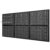 Daanxw Metal Peg Board Kit with 1/4″ Pegboard Accessories,Include 16.5″X13″ Peg Board and Extra Thick Pegboard Accessories,Wall Organizer PegBoard Panels Tool Organizer Storage System (128)