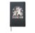 Daddy Unicorn Dabbing Papacorn Hardcover Journal, Black