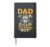 Dad Of The Birthday Boy Robot Birthday Party Hardcover Journal, Black