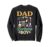 Dad Of The Birthday Boy Science Birthday Party Sweatshirt