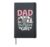 Dad Of The Birthday Girl Science Birthday Party Hardcover Journal, Black