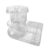 DAffoil Makeup Organizer Clear 360 Degree Rotating with Shelves Display Box for Brushes Large Cosmetic Creams XL