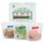 DAILYKEEP Reusable Silicone Food Storage Bags, Pre-Labeled 3-Bag Meal Prep