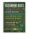 DakbSma Class Rules Poster Metal Tin Sign for Classroom Decorations, Motivational Behavior Expectations Elementary, Secondary Decor, Gifts, First Day Of School, Wall Hanging 8×12 inch