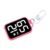 DalVick Miniature Electronic Clock Keychain with Precisions Movements School Exam Digital Watch for Backpack Bag Belts Miniature Keychain Electronic Watch