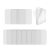 DalVick Sided Adhesive Strips Washable Traceless Transparent Tape for Decorations, Windshield, Tiles, Wall Pictures Double-Sided Adhesive Pads Transparent Wall Arts for Cars