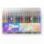 DAMPEN Glitter Gel Pen Set, 48 Colors, 1.0mm Bullet Tip, High-Capacity Ink,Vibrant Rich Colors (48 COLORS)