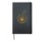 Dandelion Music Notes Classic Hardcover Journal, Black