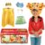 Daniel Tiger’s Neighborhood Dress Up Trunk Includes Daniel’s Red Hoodie, Hat with Ears, O the Owl Mask, Prince Wednesday’s Crown & Cape, Katerina’s Kittycat Tutu & Headband [Amazon Exclusive]