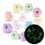 DanLingJewelry 150Pcs Random Acrylic Luminous Letter Beads for DIY Crafts