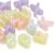 DanLingJewelry 500G Random Big Hole Acrylic Letter Beads for Jewelry