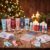 Dansib 12 Sets Christmas Party Favors Christmas Hand Cream Body Lotion Lip Balm Nail File Gift Sets Xmas Stocking Stuffer Travel Size Lotion Bulk Holiday Party Supplies for Coworker Women Adult