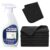 Dansib 16.91 Fl oz Whiteboard Cleaner Dry Erase Board Cleaning Spray with 10 Black Cleaning Cloths Surface Care for Office Home Whiteboards