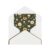 Dark Botany Print Grandparents Day Folded Card With Envelope