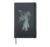 Dark Fairycore Aesthetic Pixiecore Mythpunk Fairy Grunge Hardcover Journal, Black