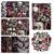 Dark Romance Cardstock Inserts, 12 Pcs for Clear Cases
