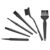 DAUBac 6pcs Anti-static Keyboard Cleaning Brush Kit Laptop PC Mainboard Computer Dust Remover Brushes Tools Electronic