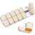 Daviky Magnetic Pill Organizer 2 Times a Day, Weekly AM PM, 7 Day, Khaki