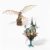 Da Vinci Flapping Wing Mechanical Bird & Steampunk Floating Sky Castle 2-in-1 DIY Model Kit Bundle, Fantasy Adventure Collectible Display Gift for Adult Hobbyists