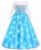 Davvew Princess Dress for Girls Light Up Costume Sequin Princess clothes Dress Up Halloween for Toddler Girl Kids Age 3-10