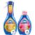 Dawn Dish Soap Spray Tropical Blend and Watermelon Combo Pack, Kitchen Household Essentials, 16 oz. Spray Bottle 2-Pack