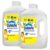 Dawn Free & Clear Refill Jug Dish Soap, Dishwashing Liquid, Tough Grease Removal, Lemon, 51.5oz (Pack of 2)