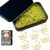 Daxtril Cute Paper Clips, 60PCS Duck Shaped Paper Clips Bookmarks, Small Gifts for Coworkers, Cute School Supplies, Unique Office Supplies Funny Gifts Holder Desk Decor Back to School Supplies, Yellow