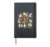 Daycare Play Is Learning Kindergarten Educator Retro Hardcover Journal, Black