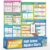 Daydream Education Math Posters – High School Algebra Charts, Interactive Classroom Learning Posters, Middle School Math Classroom Decor, Educational Gloss Paper Charts, Set of 7, 33″ x 23.5″