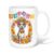 Day Of The Dead Dalmatian Dog Theme Ceramic Coffee Mug 15oz