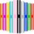 DazcnvGlide 9 Inch H-Band Silicone Rubber Bands Assorted Color Elastic Wrapping Bands for Books, Cameras, Art, Cooking, Wrapping, Exercise, Bag Wraps (Multicolour, 10 Pcs)
