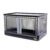 dbest products Quik Box – 19 Gallon Stackable Storage Bins with Doors, Collapsible Organizer Foldable Container, for Bedroom Living Room Neat, Tidy Dorms and Organized Homes, Boxes