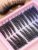 D curl False Eyelashes, 3D Volume Individual Lash Extensions, Fluffy Wispy Cluster Lashes with Mixed Lengths