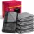 DDDTTFL 5PC Magic Cleaning Cloths, Reusable, Thickened, for Kitchen, Glass, and Car Windows, Lint-Free Wipes