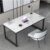 DDYYDS Computer Desktop Desk Slab Bedroom Gaming Home Study