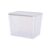 DDYYDS Plastic Storage Bins Refrigerator Box Food Containers with Lid for Kitchen Fridge Cabinet Freezer Desk Organizer