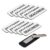 Deaconess 1 x 3 Name Tag, Magnetic Backing White (10 Pack)