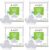 Dealmed 1000 ct. Cotton Balls for Face, Makeup, Medical Uses, & DIY Crafts | Non-Sterile Bulk Pack | Resealable Zip-Locked Bag | 100% Pure Cotton, Soft, Absorbent, Gentle (Pack of 4)