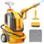 deAO Kids Clean Car Wash Toy,Car Washer with Scraper Sponge Towel,Rag,Toddler Pretend Play Tools Role Playing Toy Cleaning Toys Gift for Boys Girls