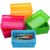 DEAYOU 16 Pack Classroom Storage Baskets Bins, Small Plastic Organizer Basket, Colorful Storage Trays, Crayon Pencil Containers for Paper, Desk, Shelf, Home School Office, 10.2″ L x 6.5″ W x 2.4″ H