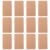 DECHOUS 200pcs Blank Rectangular Index Cards Made of Heavy Kraft Paper for Learning and Art Projects, Easy to Carry and Resist Wear and Tear, Versatile Use Mini Study Note Cards