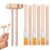 DECHOUS 4 Sets Kids Archaeology Excavation Tools with Wooden Hammers