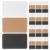 DECHOUS 600pcs Blank Study Note Cards Bulk 600 Sheets Kraft Paper Index Cards for Writing Messages and Practicing Vocabulary Easy to Carry for Office Supplies and Creative Projects