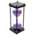 DECHOUS 60 Minute Hourglass Sand Timer with Purple Sand and Wooden Frame, Glass Visual Timer for Accurate Time Management, for School and Café Use