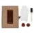 DECHOUS Walnut with Textured Surfaces Massage Balls for Hand Exercise