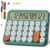 DECKLIT Battery Desk Calculator – 12 Digit Extra Large 5-Inch LCD Display, Big Buttons Easy to Press, 15 Tilt Screen (Green)