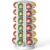 Deco Brothers VertuoLine Pod Holder, 360° Turntable Rotating Pod Carousel Organizer Compatible for Nespresso Pods, White