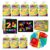 Decojoy Party Favors for Kids 4-8, Scratch Art Birthday Return Gifts, Bulk Rainbow Scratch Paper Notebook 24 Set with Reusable Stencils, Christmas Goodie Bags Stuffers for Girls Boys School Classroom