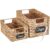 DECOMOMO Wicker Storage Baskets, Handwoven Pantry Baskets